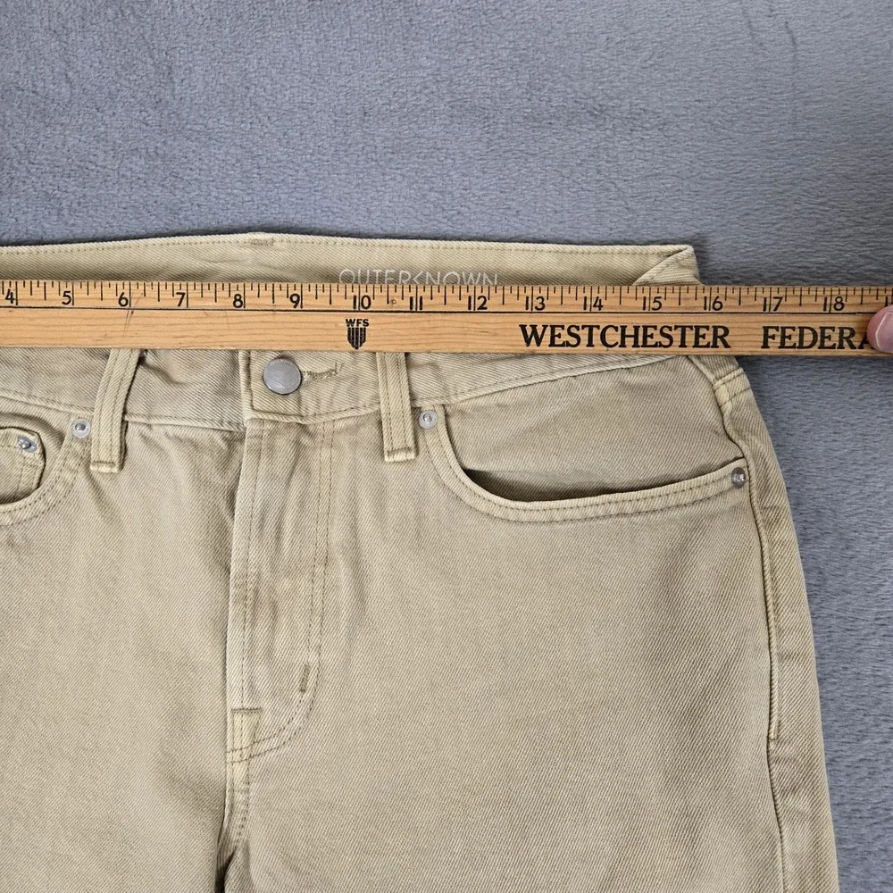 Outerknown SEA Jeans Mens 30x32 Tan Drifter Tapered Fit 5 Pocket Preppy‎ Classic